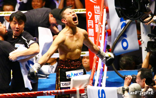 ボクシング 井岡一翔がパリクテを10r Tkoで下し日本人初の4階級制覇に成功 Efight イーファイト 格闘技情報を毎日配信