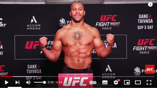 【UFC】元ヘビー級暫定王者ガーヌが”驚きの広背筋”で計量パス!5連続KO男トゥイバサと激突へ=9.4パリ - eFight【イーファイト ...