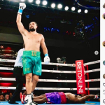 マオリ戦士が1R倒木KO@teremoana_rep