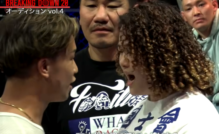 BreakingDown史上初の男女マッチ決定！“出禁男”が現役レディースと睨み合い、まさかの衝撃事実も