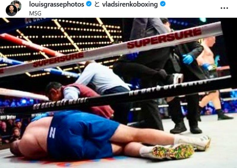 残り1秒、衝撃失神KO負け！フューリー苦しめた巨漢が顔面から落下「これがヘビー級の怖さ」