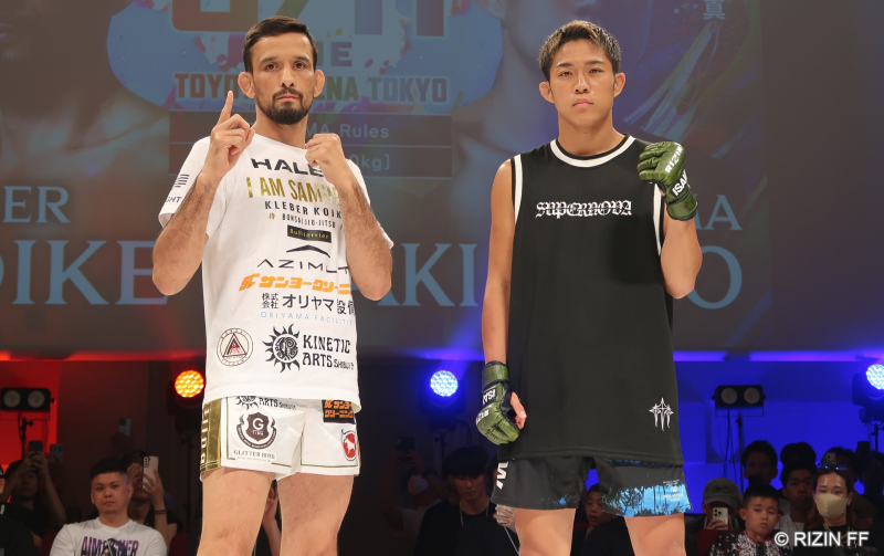 【RIZIN】秋元強真、高速打撃を連発！クレベルは“不気味”な極め技「絶対一本勝ち」宣言