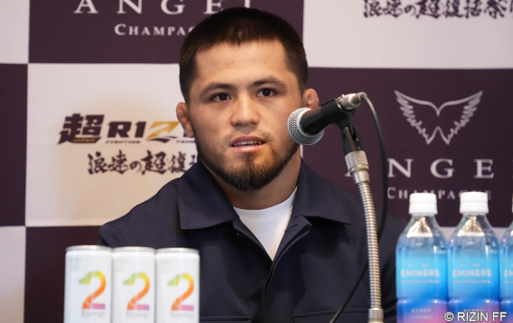 【RIZIN】シェイドゥラエフ、“2冠獲り”宣言！AJ・マッキーは「名声を奪い取る」