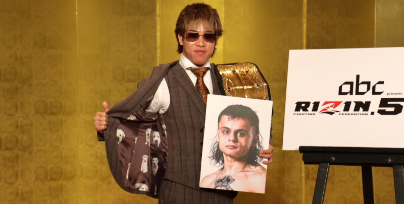 【RIZIN】神龍誠、連勝ララミーとの初V戦へ「防衛して真の王者、しっかりぶっ倒す」=11.8千葉