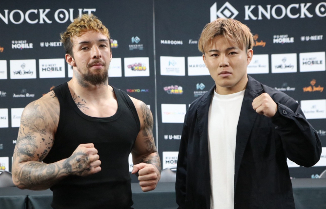 【KNOCK OUT】木村“フィリップ”ミノル、再起戦で高塩竜司と激突!「全部出さないと僕には勝てない」