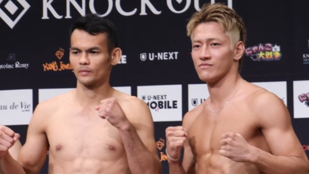 【KNOCK OUT】龍聖「統一王者になる」6パック腹筋で計量パス！ゲーオガンワーンとの王座戦へ