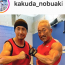ボディビル優勝で注目の61歳・角田信朗、今月の魔裟斗との２ショット話題に