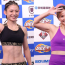 【DEEP】“空手世界女王”月井隼南、MMA戦へ鍛えたボディで計量パス！ケイトとの激突に「勝って爆速で頂点へ」=11.4